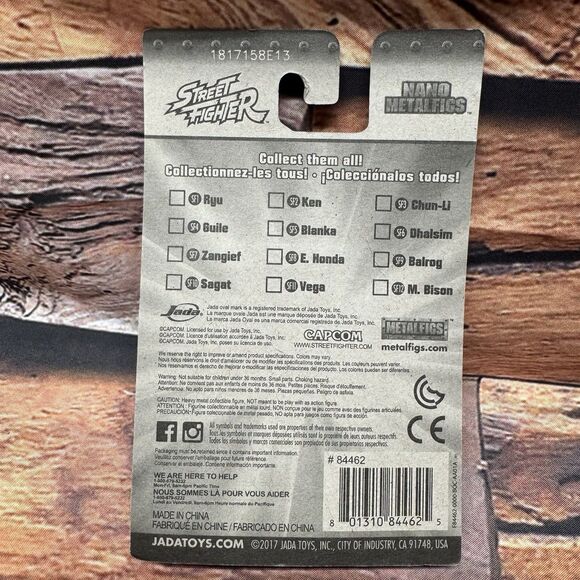 Jada Toys Nano Metalfigs Street Fighter Blanka Die-Cast Game Figure SF5 Capcom - Picture 3 of 7